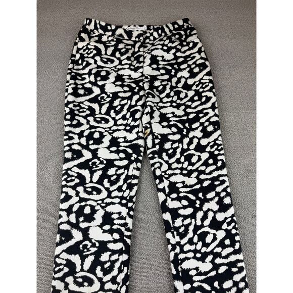 Christian Dior Women US 2 Black And White 2016 Dior Straight Leg Pants - Picture 10 of 16